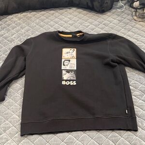 BOSS Black Men's Sweater Muhammad Ali XL